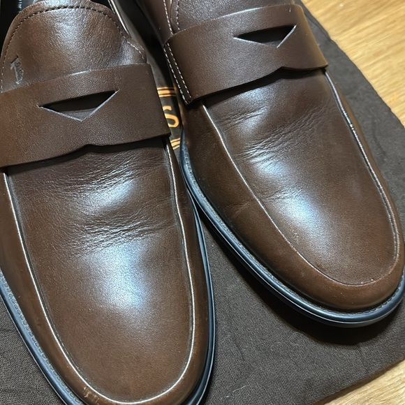 Authentic Tod’s Brown Loafers, EUC, “Tod’s” 7.5, US Men’s 9 - Picture 8 of 9